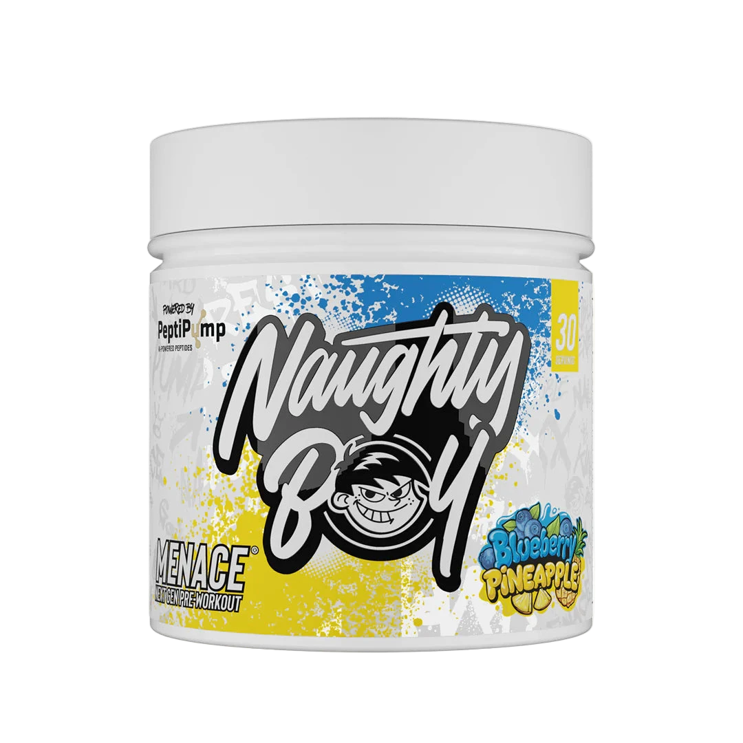 Naughty Boy Blueberry Pineapple Menace V2 Pre-Workout