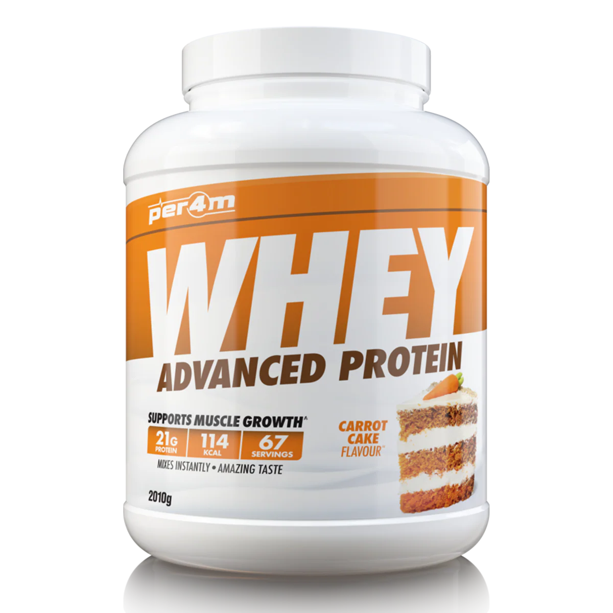 Per4m Carrot Cake Whey Protein Powder