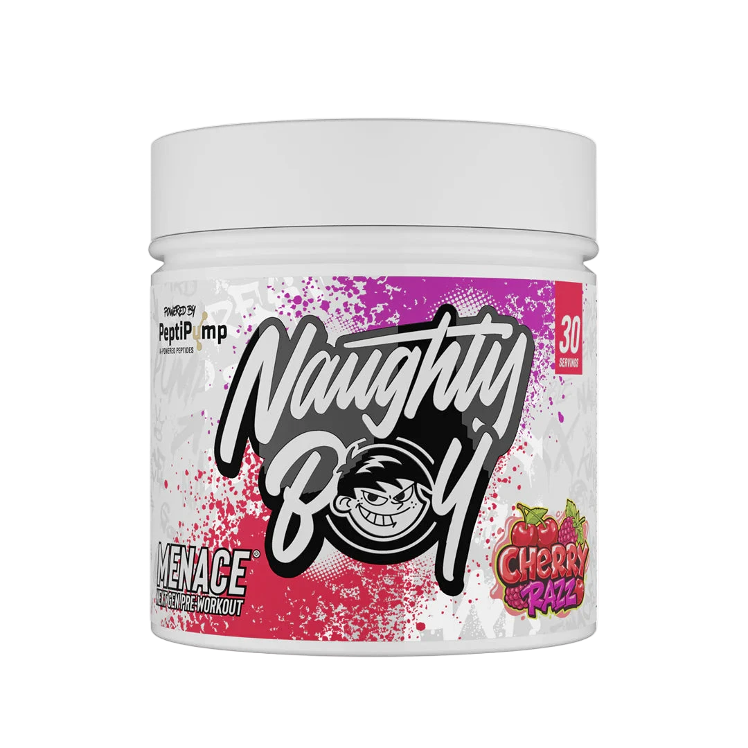 Naughty Boy Cherry Razz Menace V2 Pre-Workout