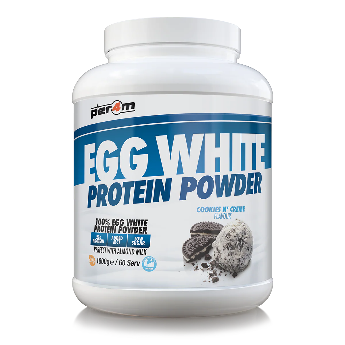 Per4m Cookies N' Cream Egg White Protein Powder