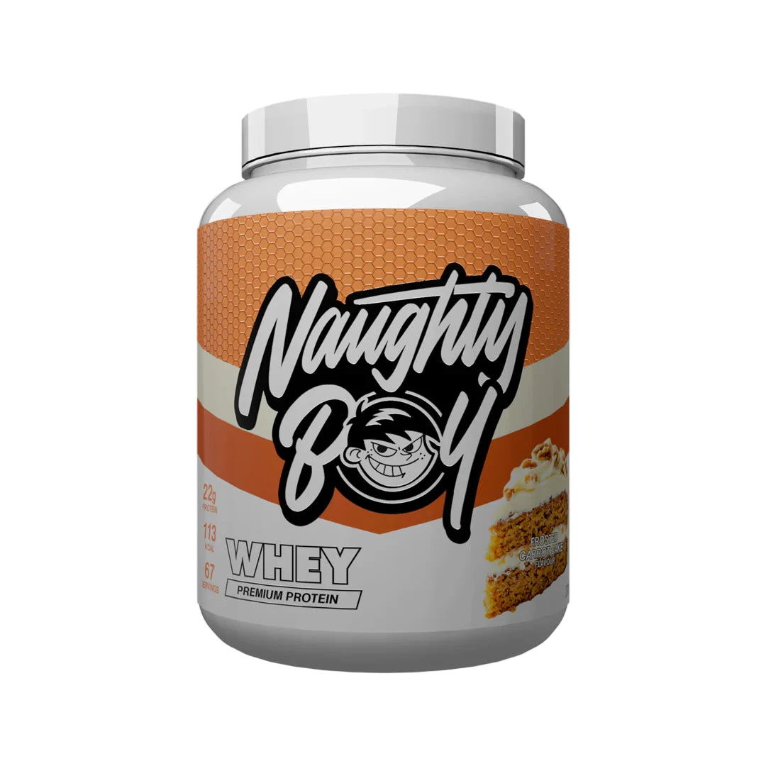 Naughty Boy Frosted Carrot Cake Whey Protein