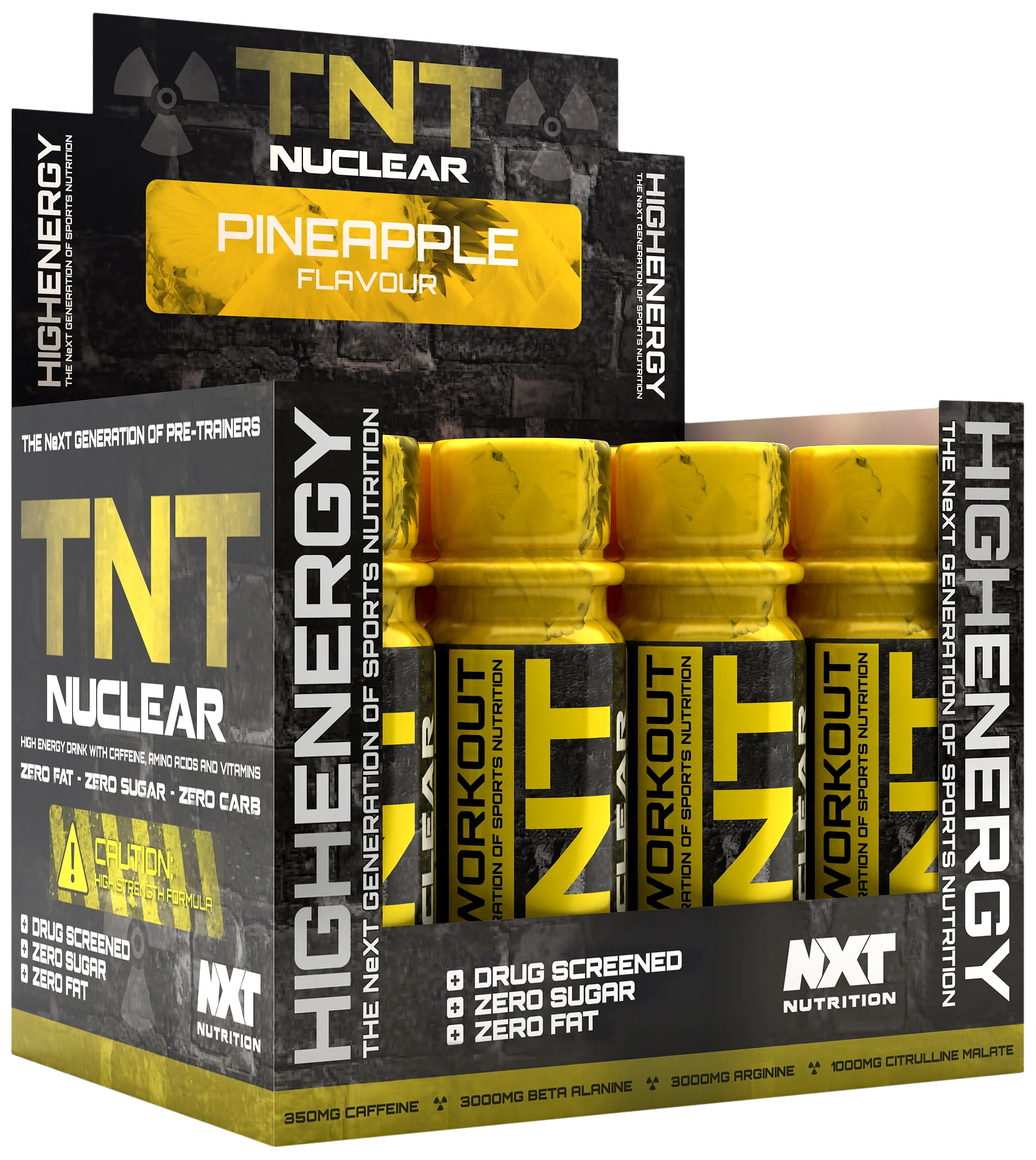 TNT Pineapple Nuclear Shots 12 pack