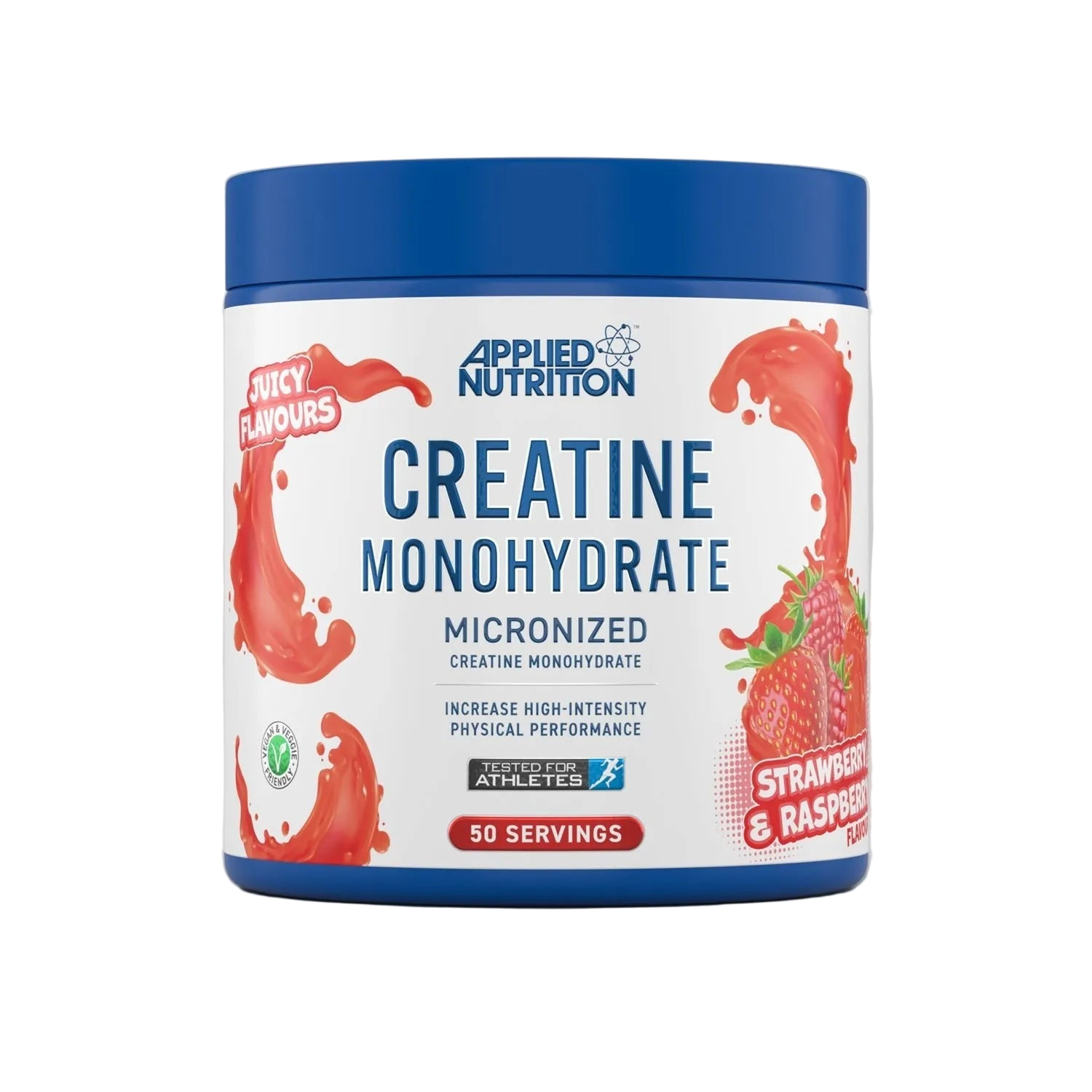 Applied Nutrition Strawberry and Raspberry Flavoured Creatine Monohydrate 250g