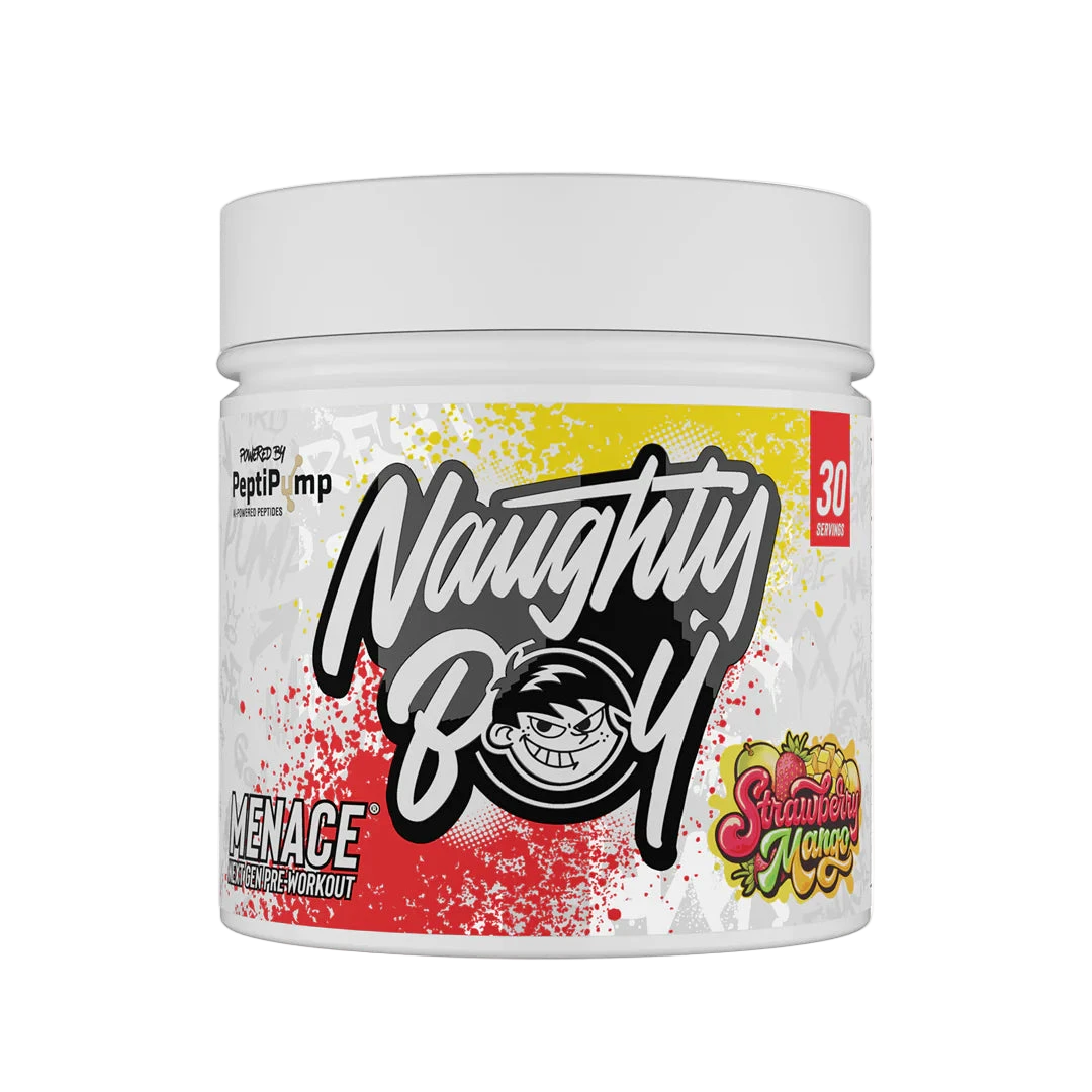 Naughty Boy Strawberry Mango Menace V2 Pre-Workout