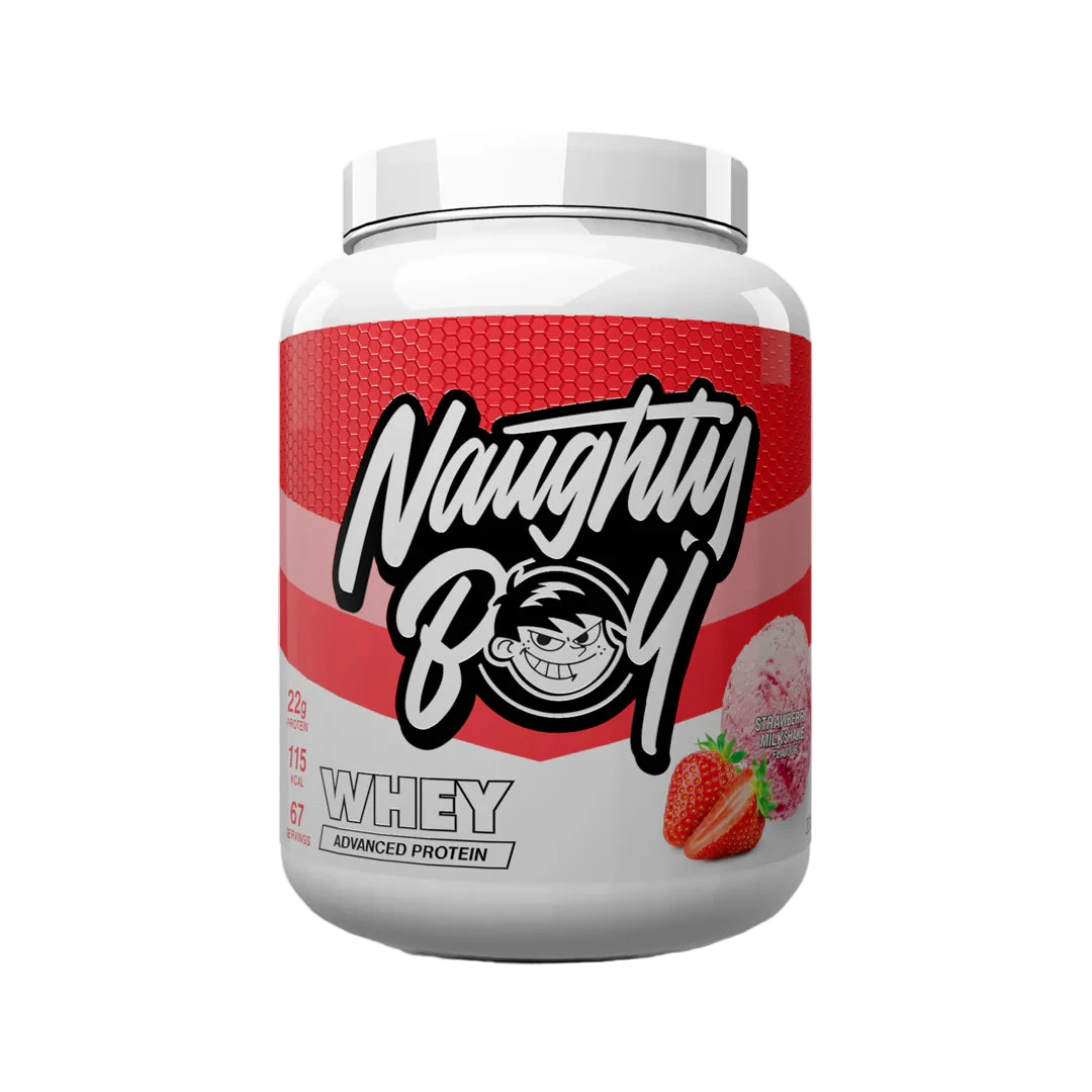 Naughty Boy Strawberry Milkshake Whey Protein