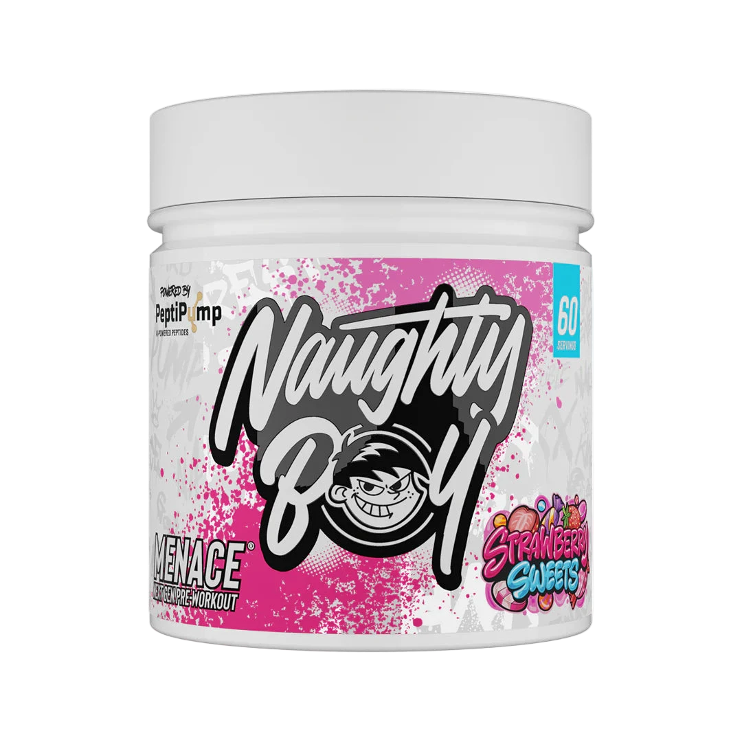 Naughty Boy Strawberry Sweets Menace V2 Pre-Workout