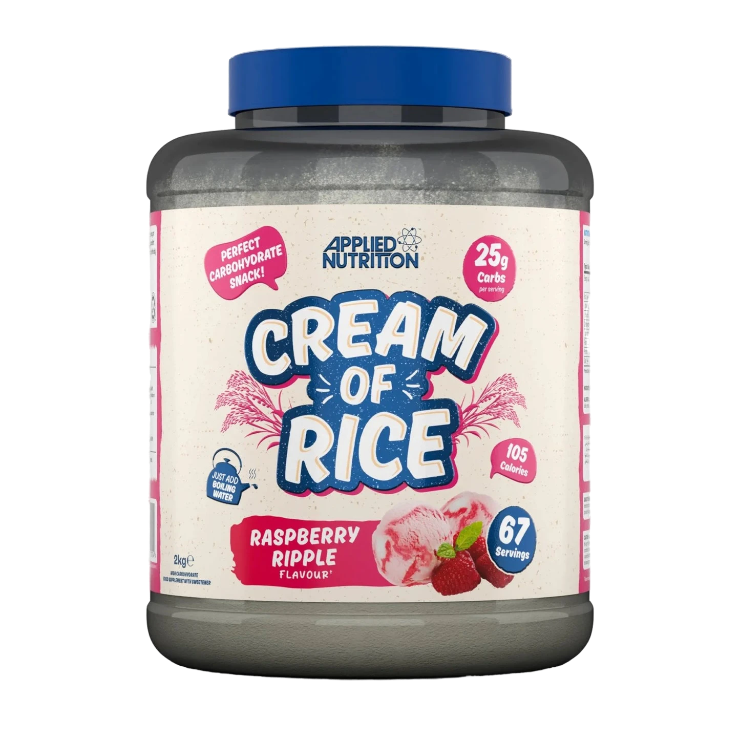 Applied Nutrition Raspberry Ripple Cream of Rice 2kg