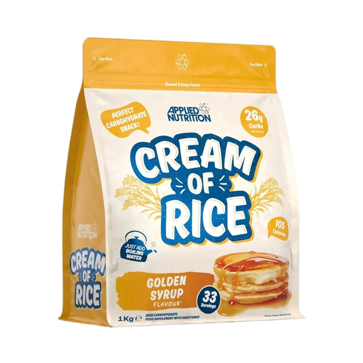 Applied Nutrition Golden Syrup Cream of Rice 1kg